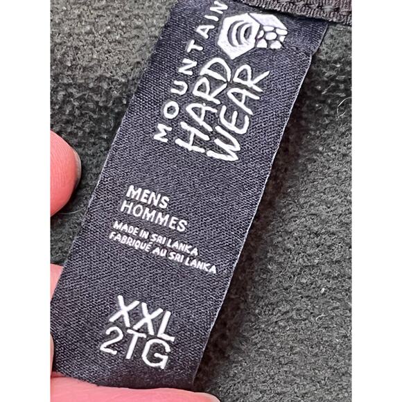 Mountain Hardwear Men’s 2XL Green Hooded Lightweight Jacket – Zip Up Outdoor - Picture 3 of 10